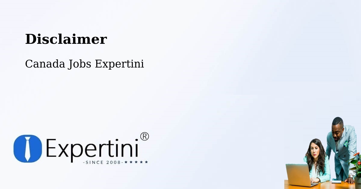 Disclaimer – Armstrong - Canada Jobs Expertini