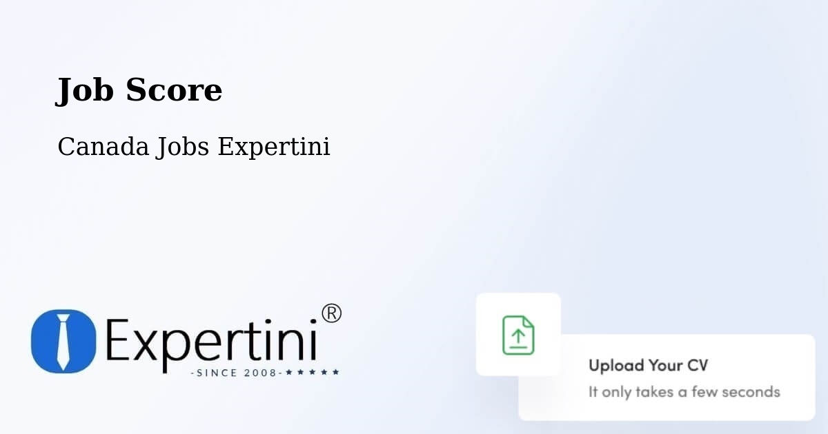 Job Score & Job Description Score Tool – Armstrong - Canada Jobs Expertini